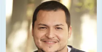 Person smiling.